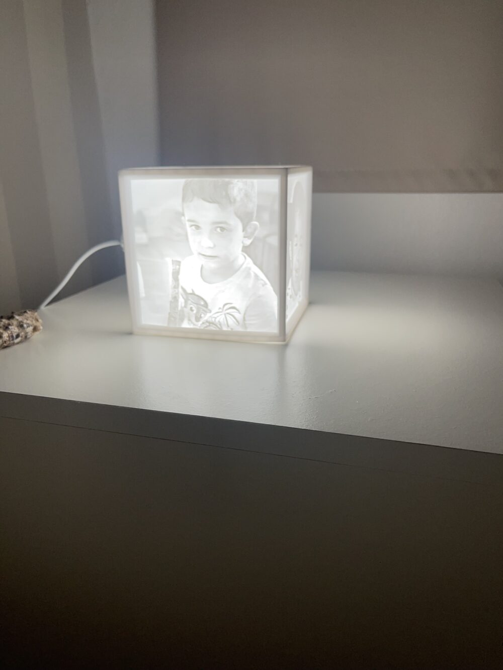 Luminária cubo 4faces Personalizável - Image 13