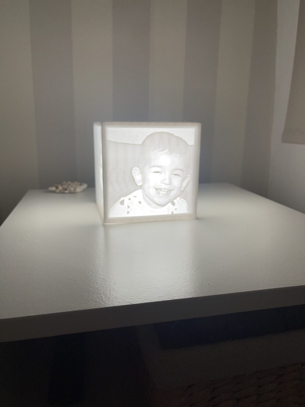 Luminária cubo 4faces Personalizável - Image 12
