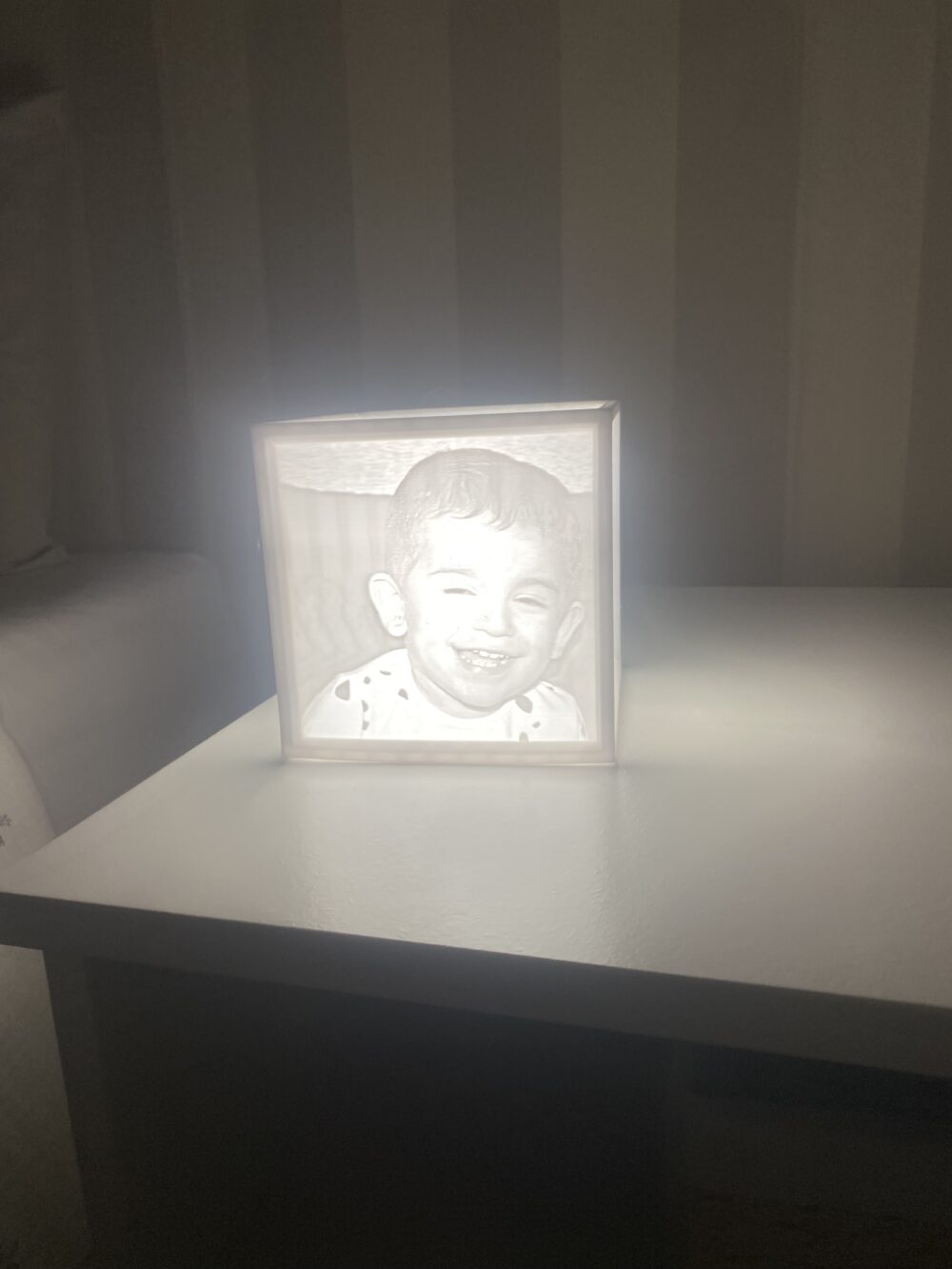 Luminária cubo 4faces Personalizável - Image 6